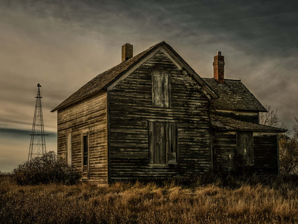 I'm up in the Bakken of North Dakota where good fortune comes and goes in agriculture, oil, and life itself... nothing is certain and the land can be unforgiving.

Everywhere are signs of the old ways and people who kept to them.