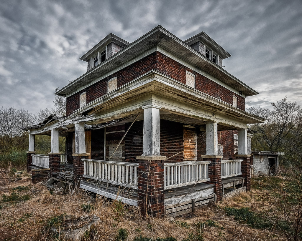 Scenes from an abandoned home in very rural western Pennsylvania north of Johnstown.  So much of the life of these folks was still inside, slowly fading away...