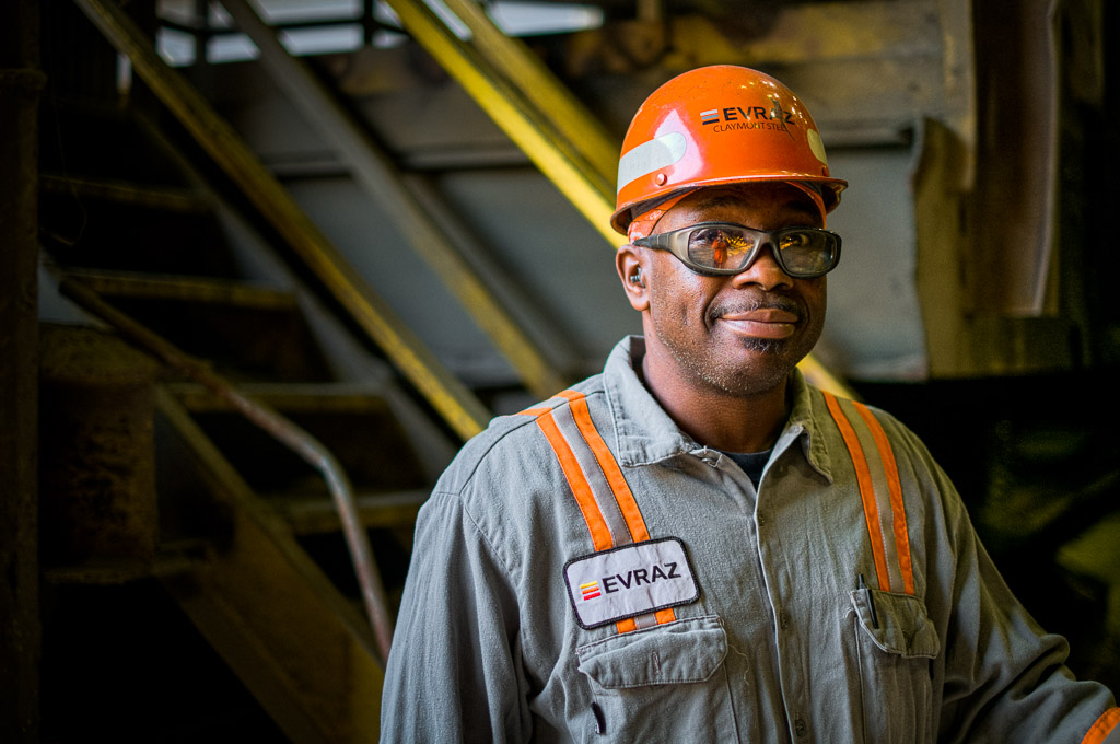 He came from the street, but thrived in the mill. A good man who worked at our steel casting operation -- another place that requires a certain kind of person who can work around danger..

Please like my Facebook Artists page: <a href=