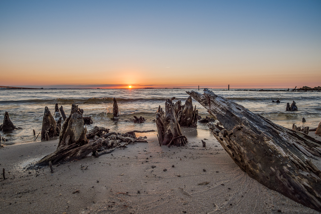 Taken from the North end of Roanoke Island overlooking Albemarle Sound