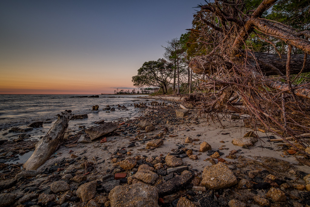 Taken from the North end of Roanoke Island overlooking Albemarle Sound