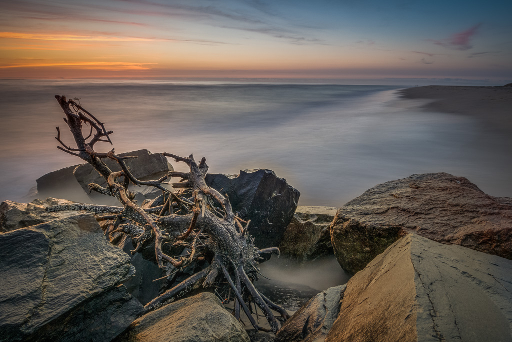 Taken off the north end of Pea Island before dawn.