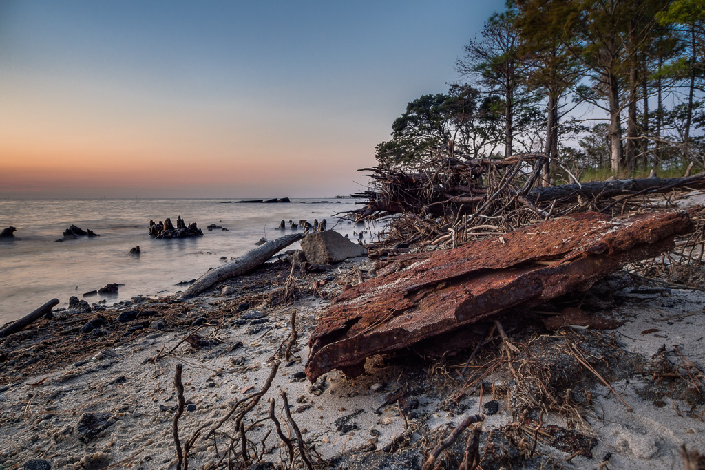 Taken from the North end of Roanoke Island overlooking Albemarle Sound