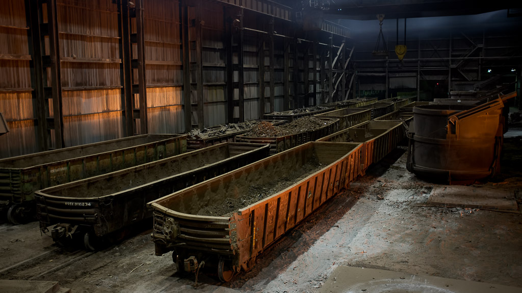 As the last heat approaches, we are on the last of the scrap at the facility.

So, it's over.

The steel mill where I've worked for 22 years has closed the 