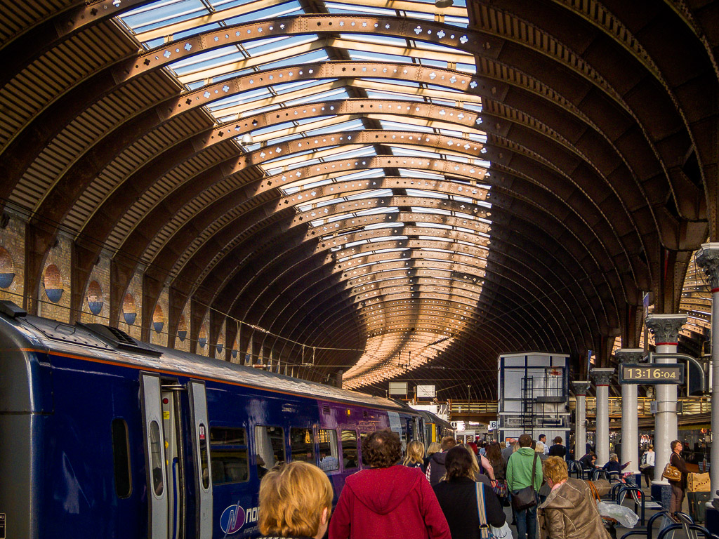 This train station is York is a nice bit of ironmongery.  The 